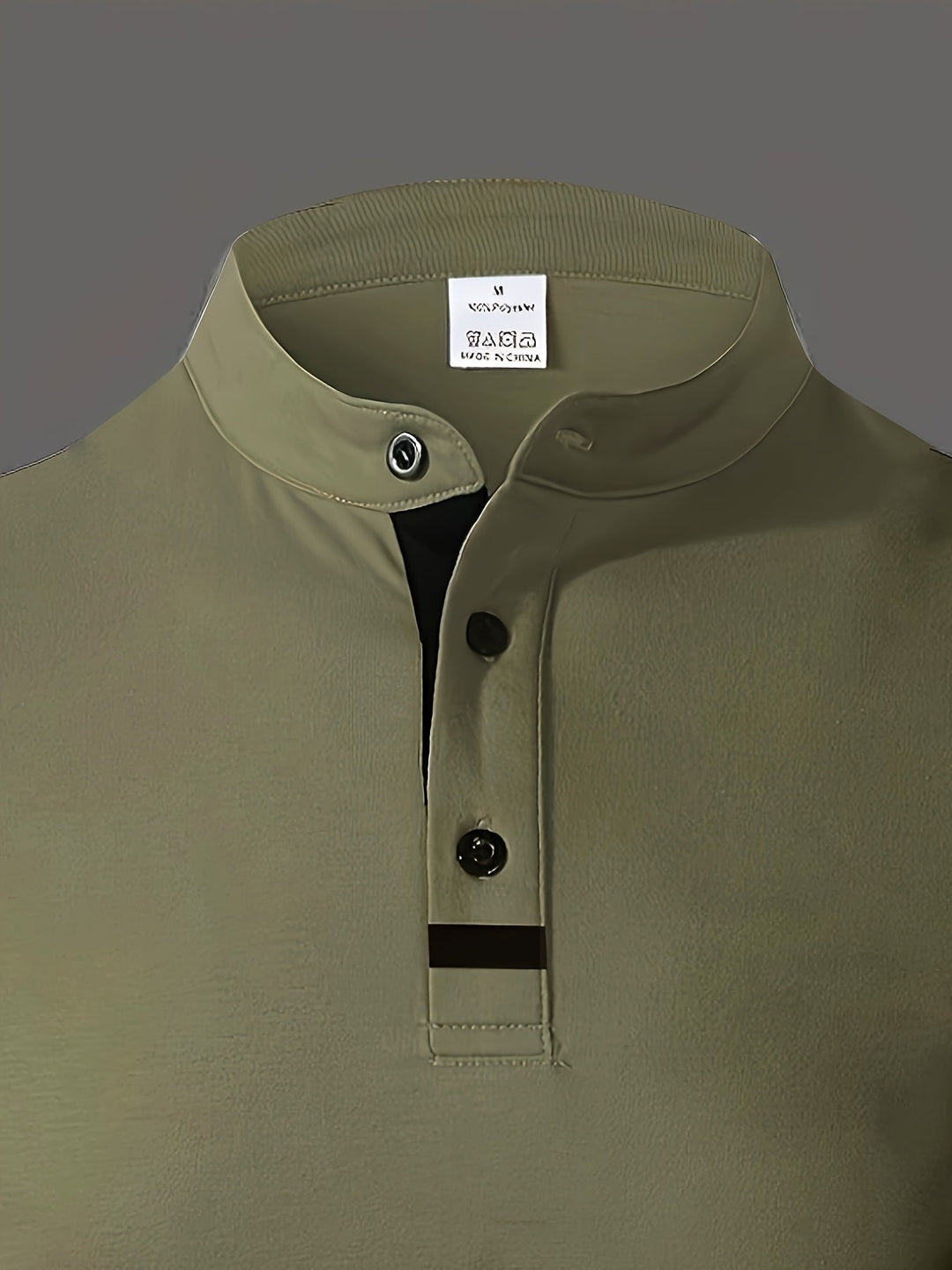 Reginald | Raffinerad långärmad Henley-tröja