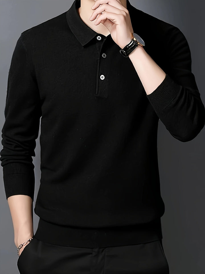 Frederick | Finsydd Polo Jumper med Krage