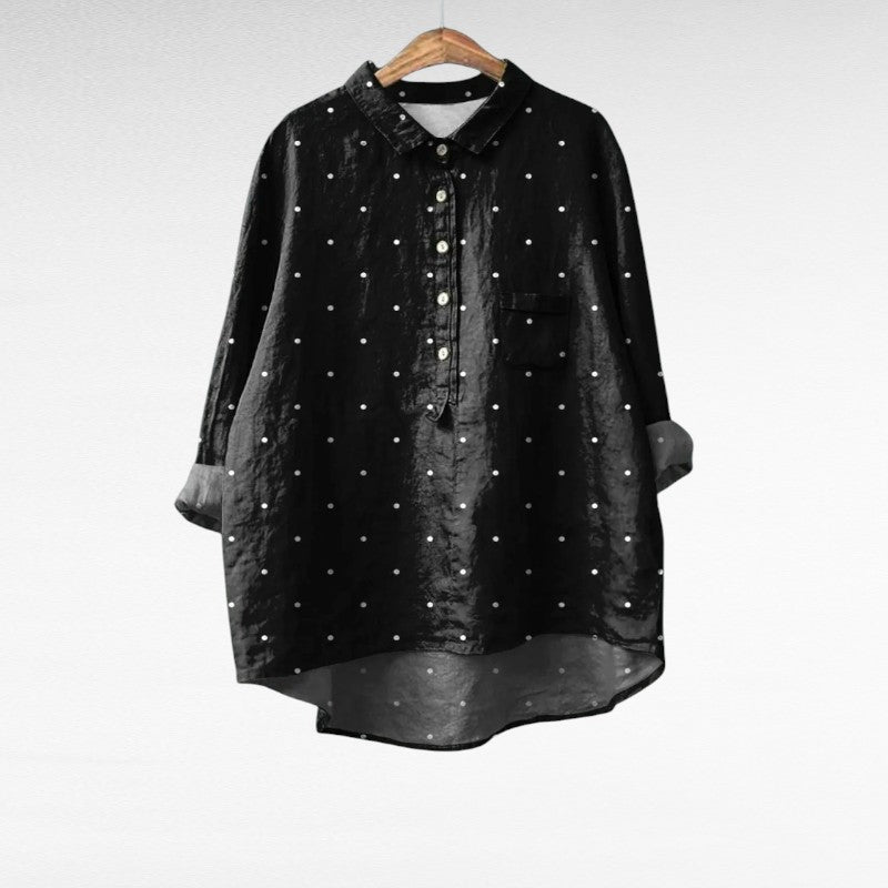 Dahlia | Vintage-Chic Prickig Blus