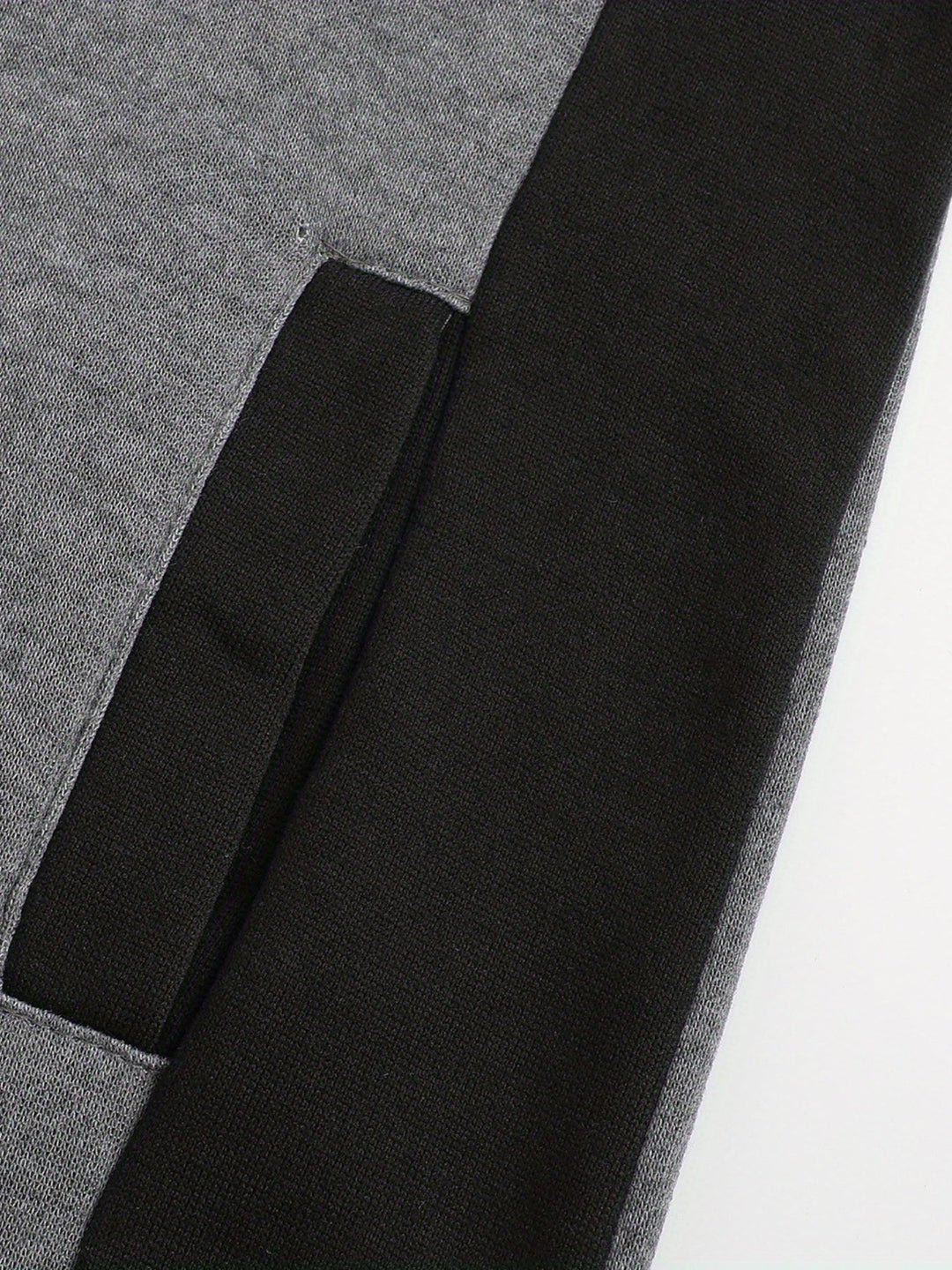 Xavier | Färgglad Block Zip-Up Hoodie-jacka