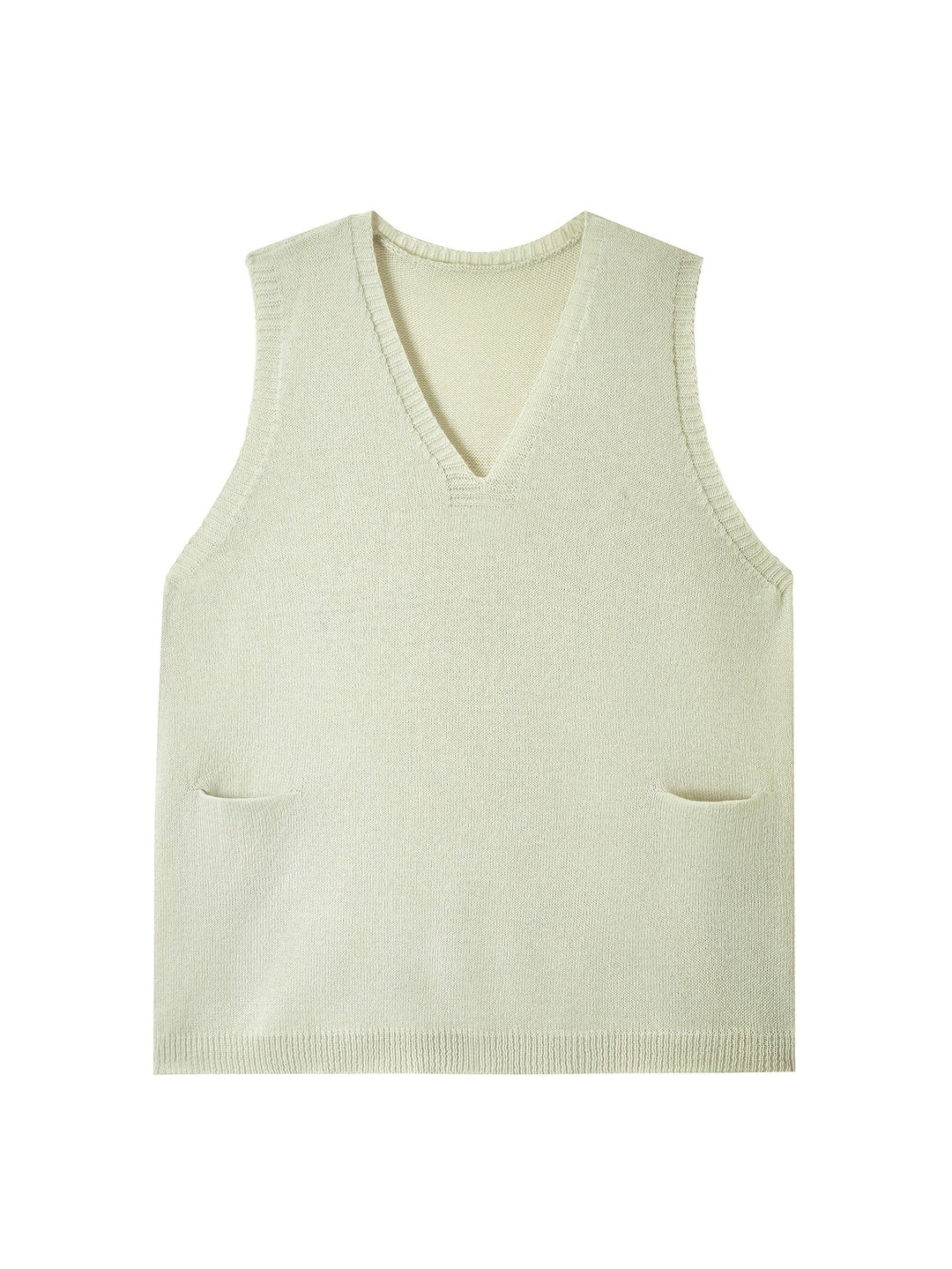 Marlow | Avslappnad V-ringad Tröja Vest