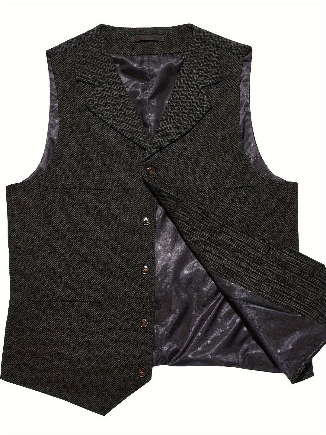 Emmett | Herringbone Skräddarsydd Väst