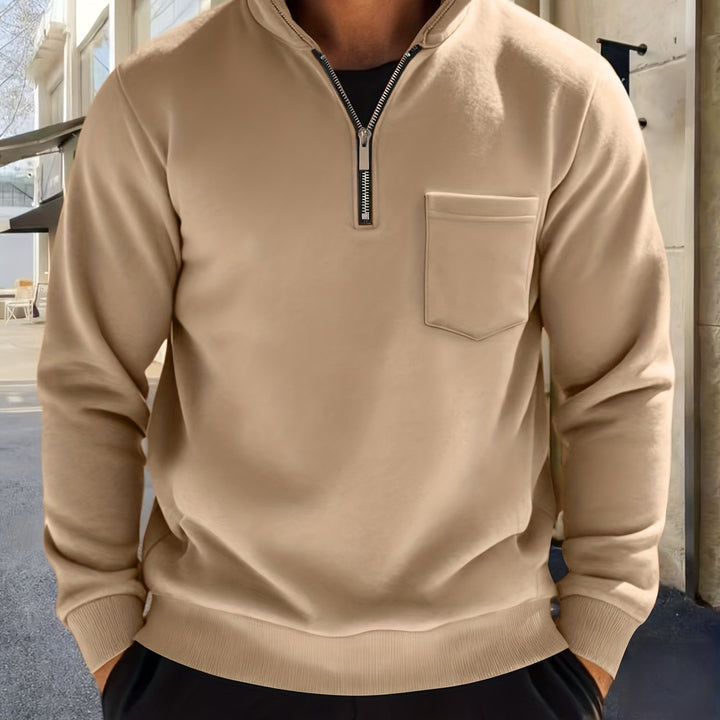 Oscar | Raffinerad Halv-Zip Pullover