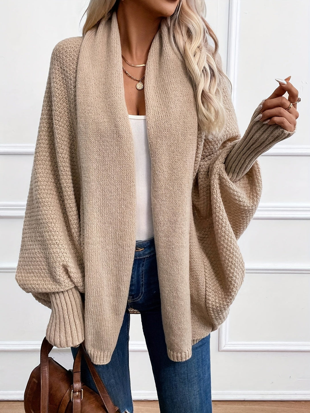 Odessa | Draperad Sjalkrage Cardigan