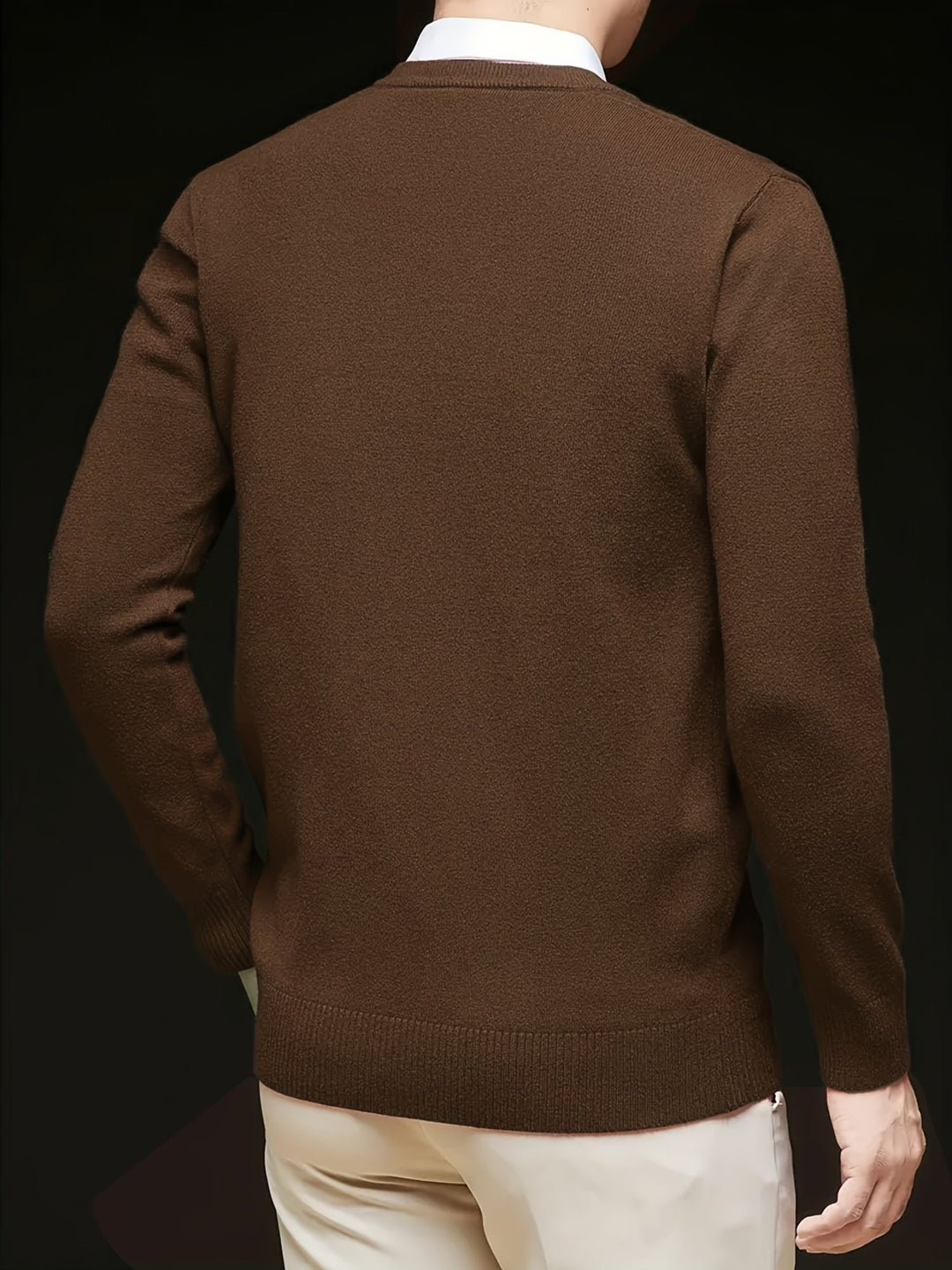 Nigel | Raffinerad V-ringad Jumper