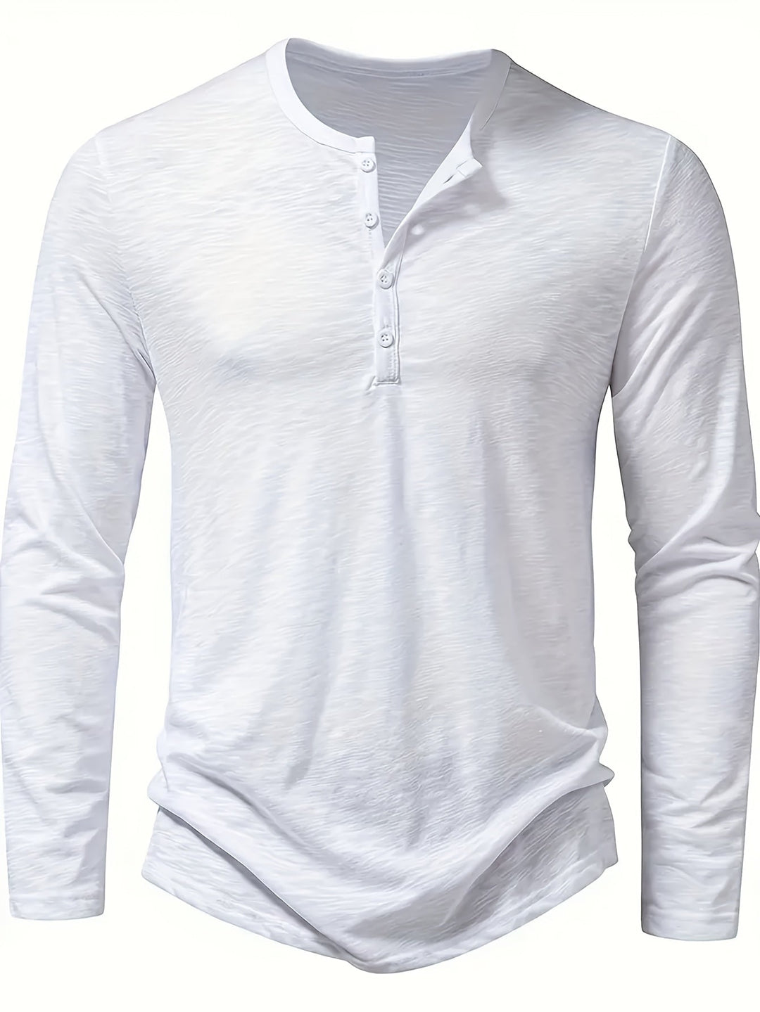Rhys | Knapplångärmad Henley