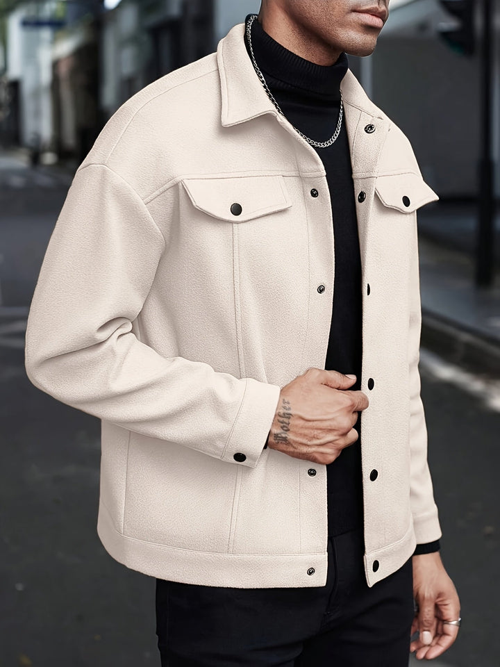 Roderick | Modern Snap-Button Jacka