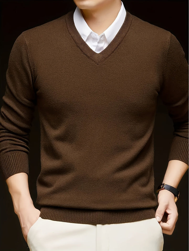 Nigel | Raffinerad V-ringad Jumper