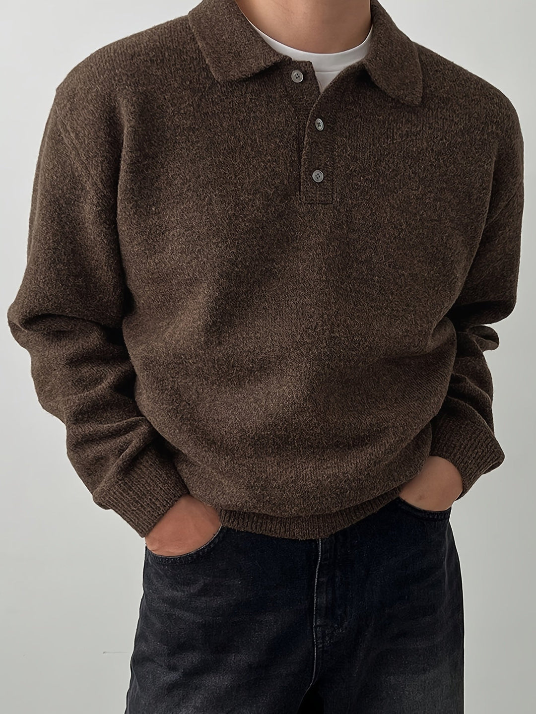 Reid | Polokrage Stickad Tröja