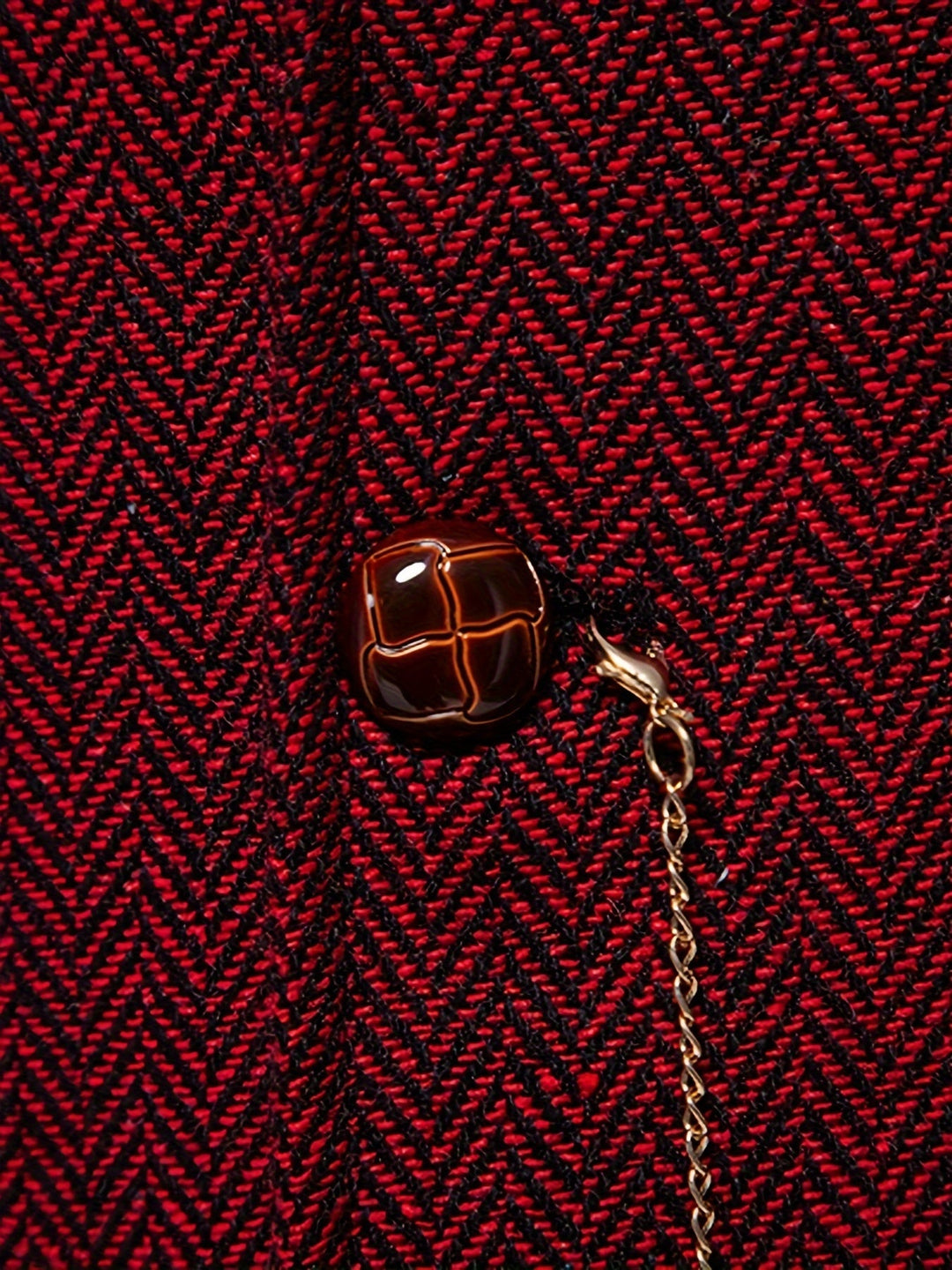 Silas | Herringbone Enkelknäppt Västar