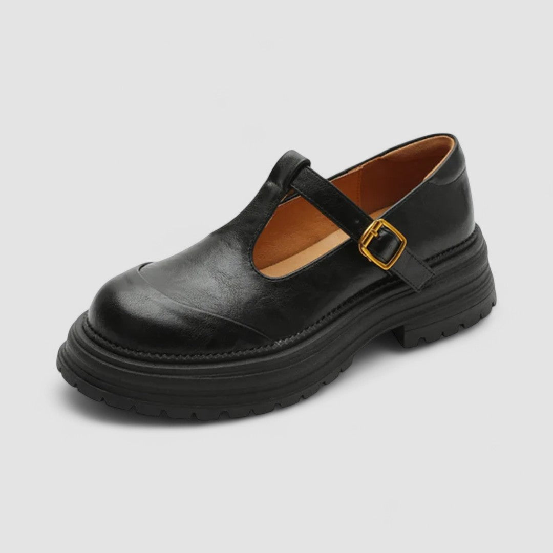 Beth | Klassiska Chunky T-Bar Mary Jane Skor
