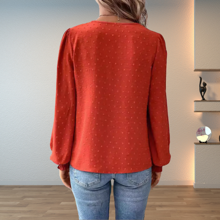 Marlowe | Blus med Spetsdetaljer