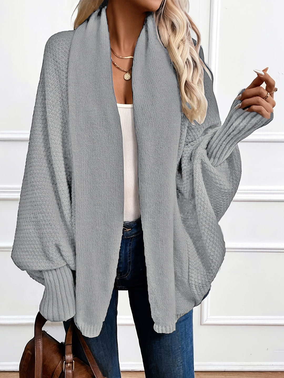 Odessa | Draperad Sjalkrage Cardigan