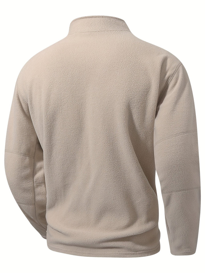 Fraser | Stå-Krage Halv-Zip Pullover