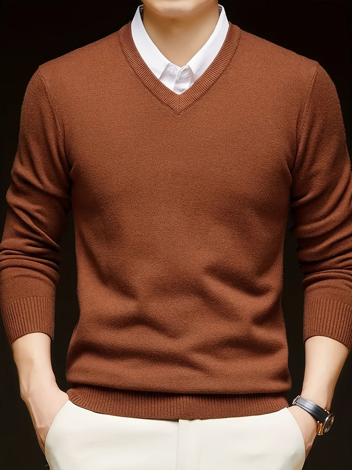 Nigel | Raffinerad V-ringad Jumper