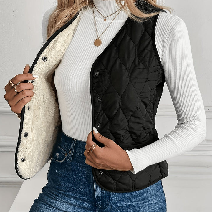 Constance | Vändbar Kviltad Gilet