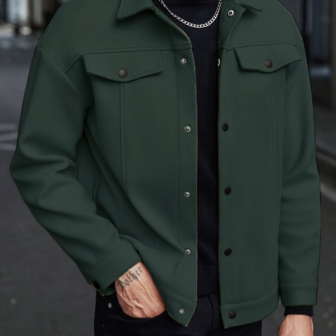 Roderick | Modern Snap-Button Jacka