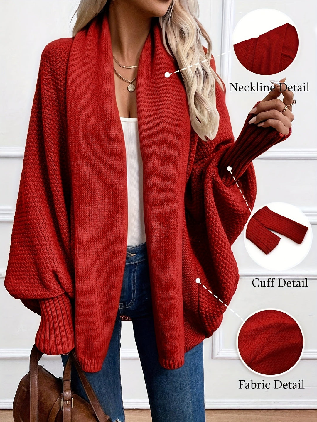Odessa | Draperad Sjalkrage Cardigan