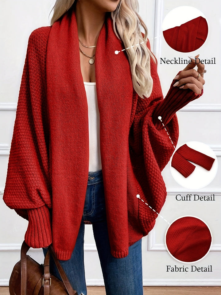 Odessa | Draperad Sjalkrage Cardigan