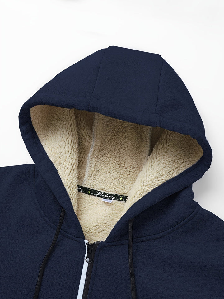 Douglas | Mysig Huva Zip-Up Jacka