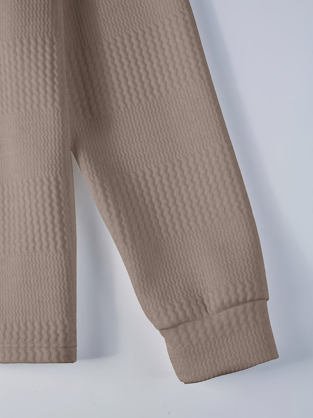 Clifford | Texturerad långärmad polo