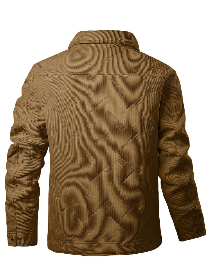 Wallace | Robust Snäppknapp Utility Jacka