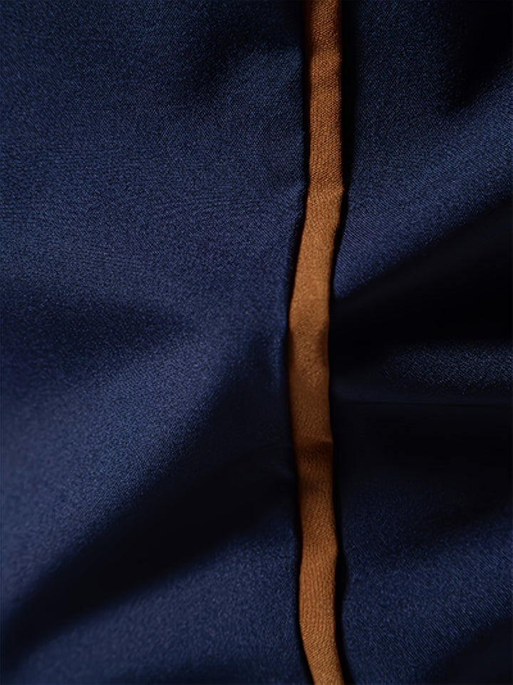 Damon | Kontrast-Trim Slim Fit Skjorta