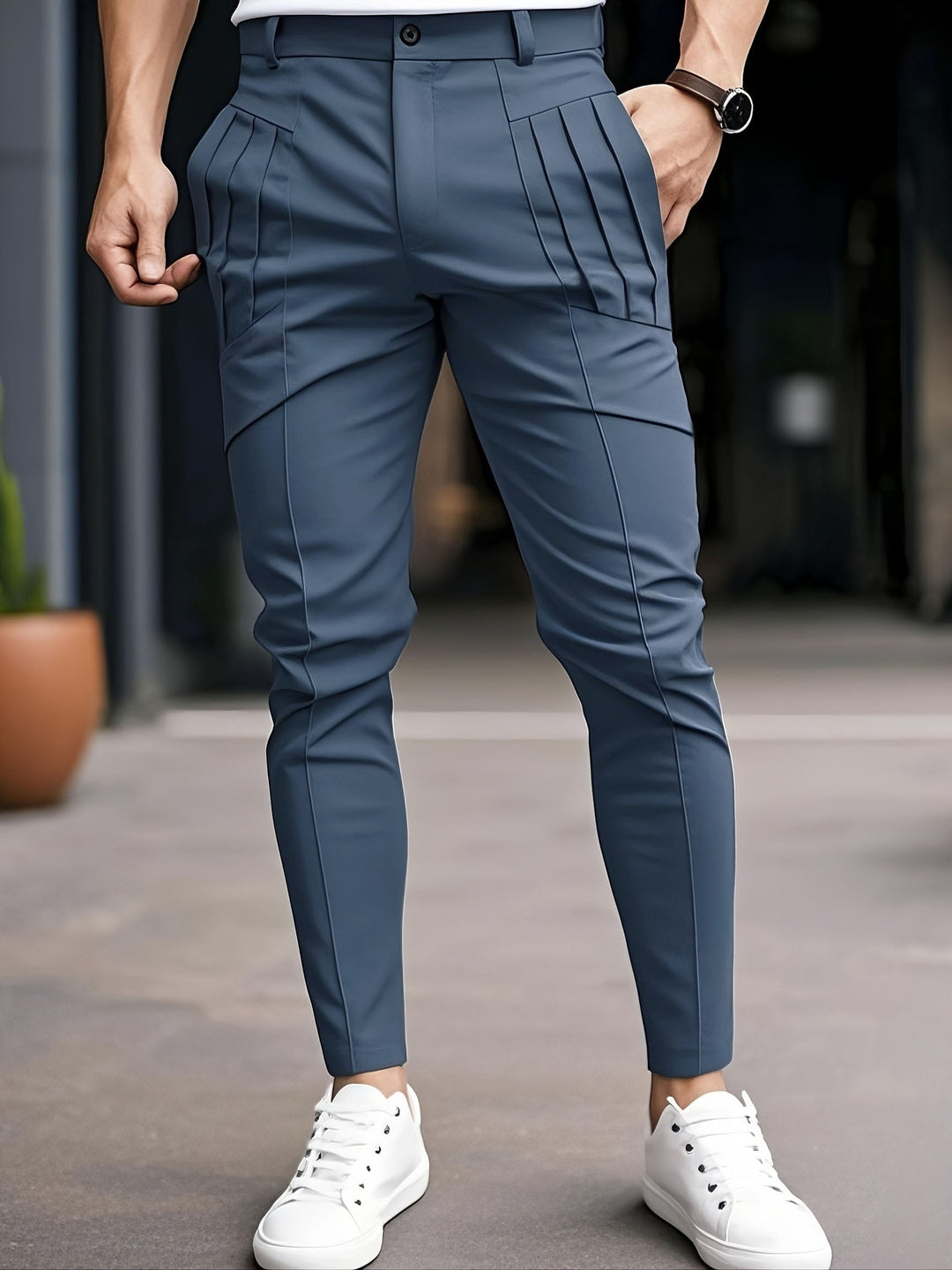 Bennet | Skräddarsydda Slim-Fit Byxor
