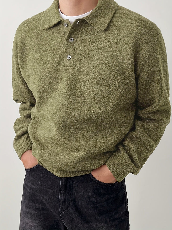 Reid | Polokrage Stickad Tröja