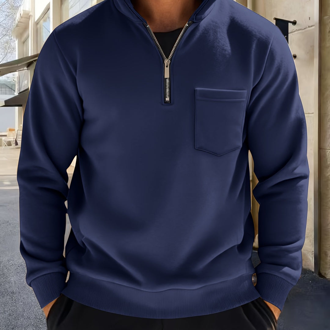 Oscar | Raffinerad Halv-Zip Pullover