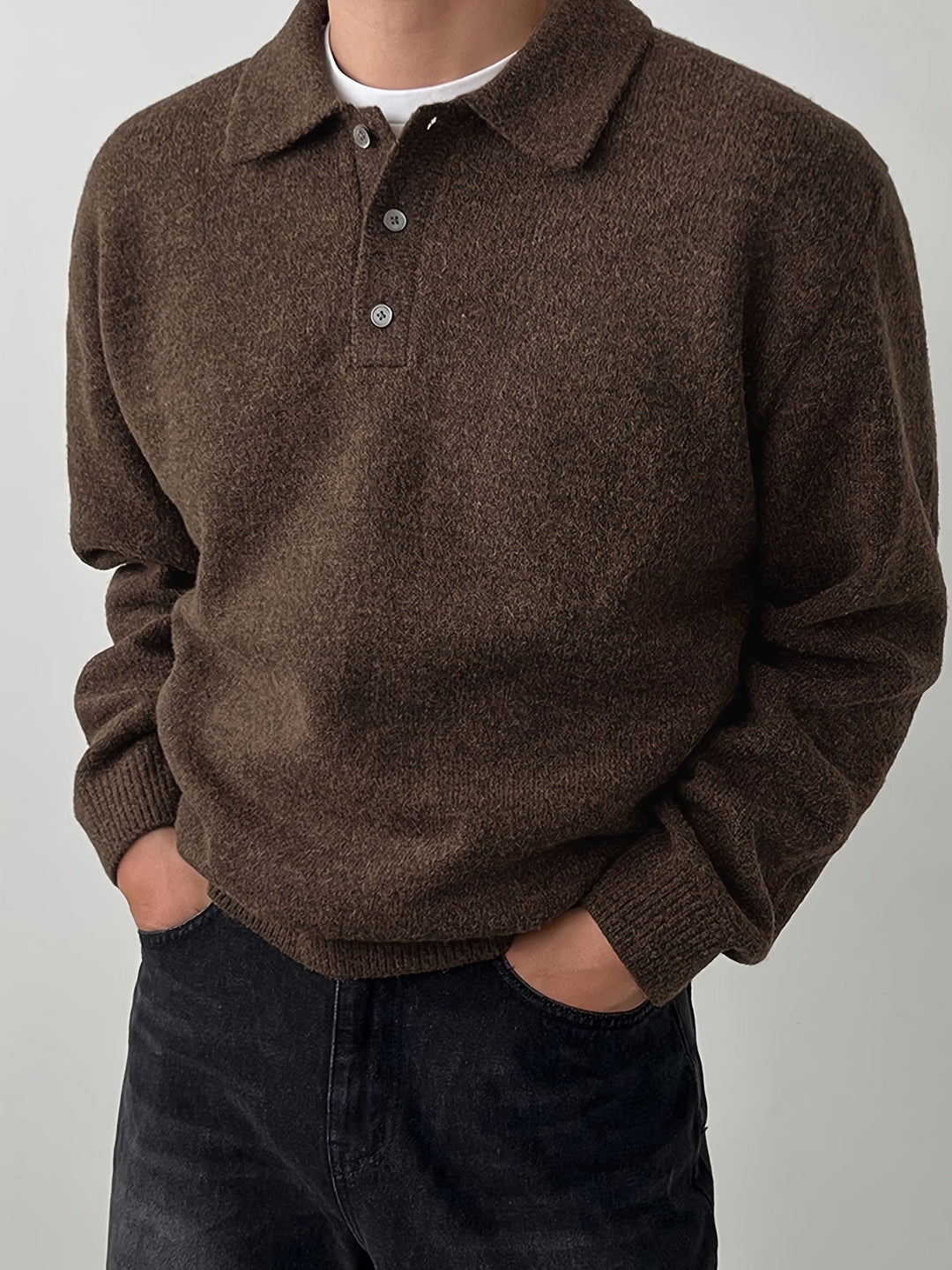 Reid | Polokrage Stickad Tröja