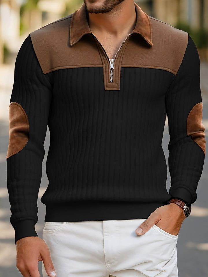 Barrett | Finslipad Zip-Neck Pullover