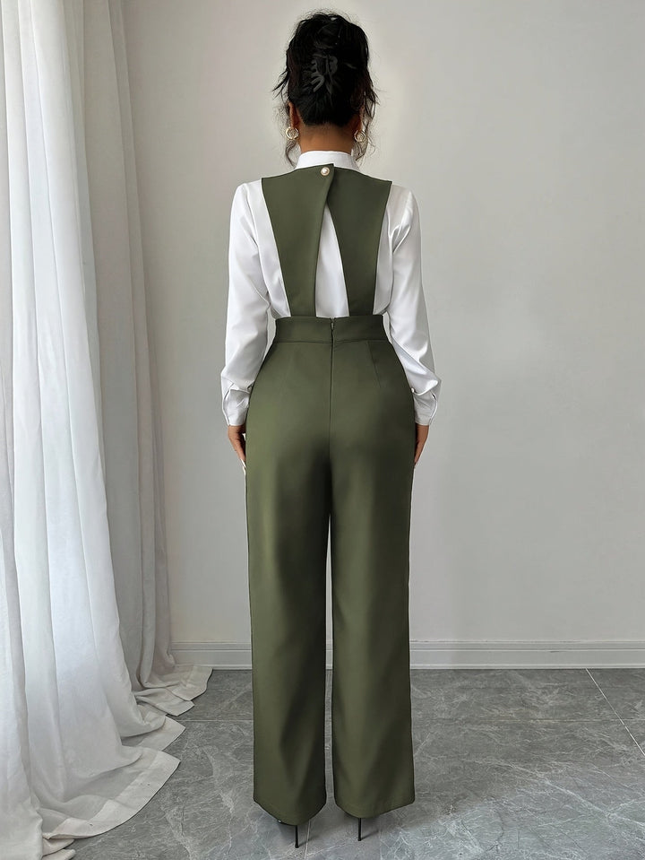 Tamsin | Skräddarsydd Byxdress med Vida Ben