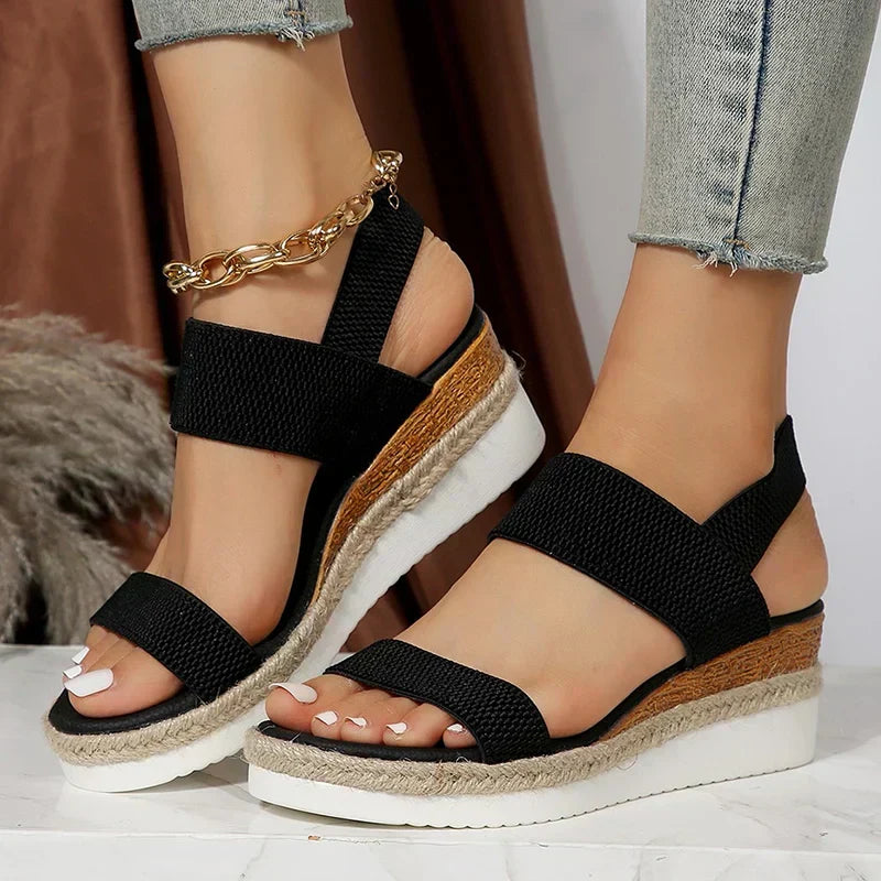 Lina | Stiliga Rem Orthopediska Sandaler