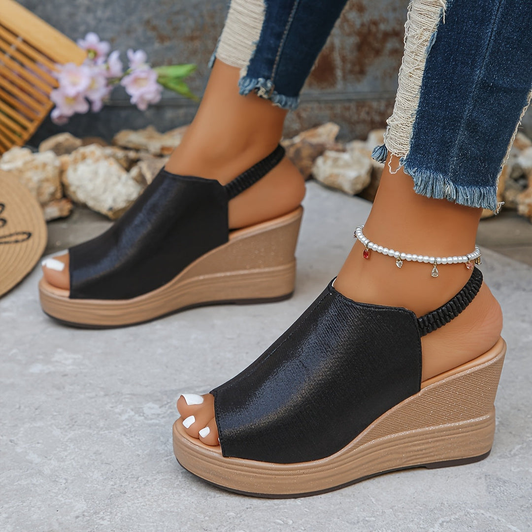 Natalia | Stiliga Ortopediska Kil Sandaler