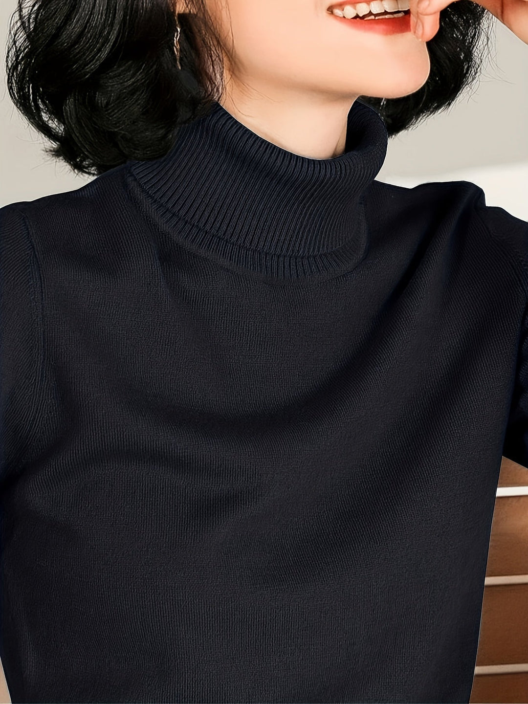 Isolde | Mysig Turtleneck Tröja