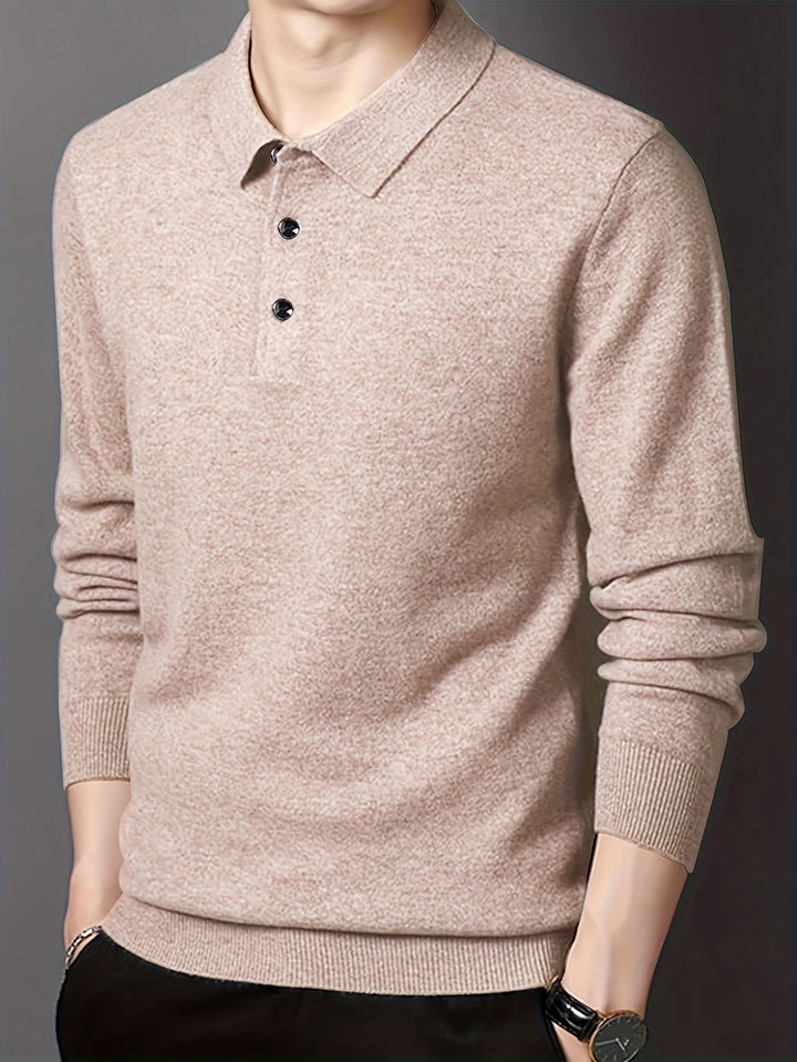 Frederick | Finsydd Polo Jumper med Krage
