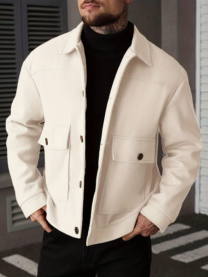 Ellery | Strukturerad Overshirt Jacka