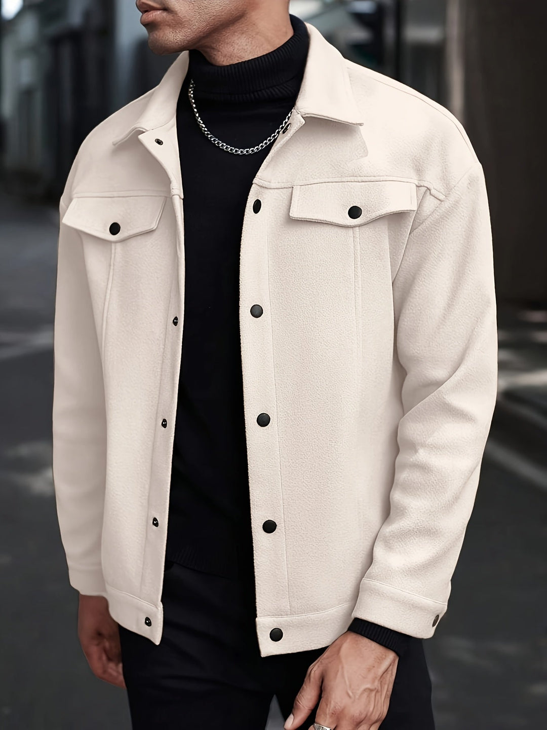 Roderick | Modern Snap-Button Jacka