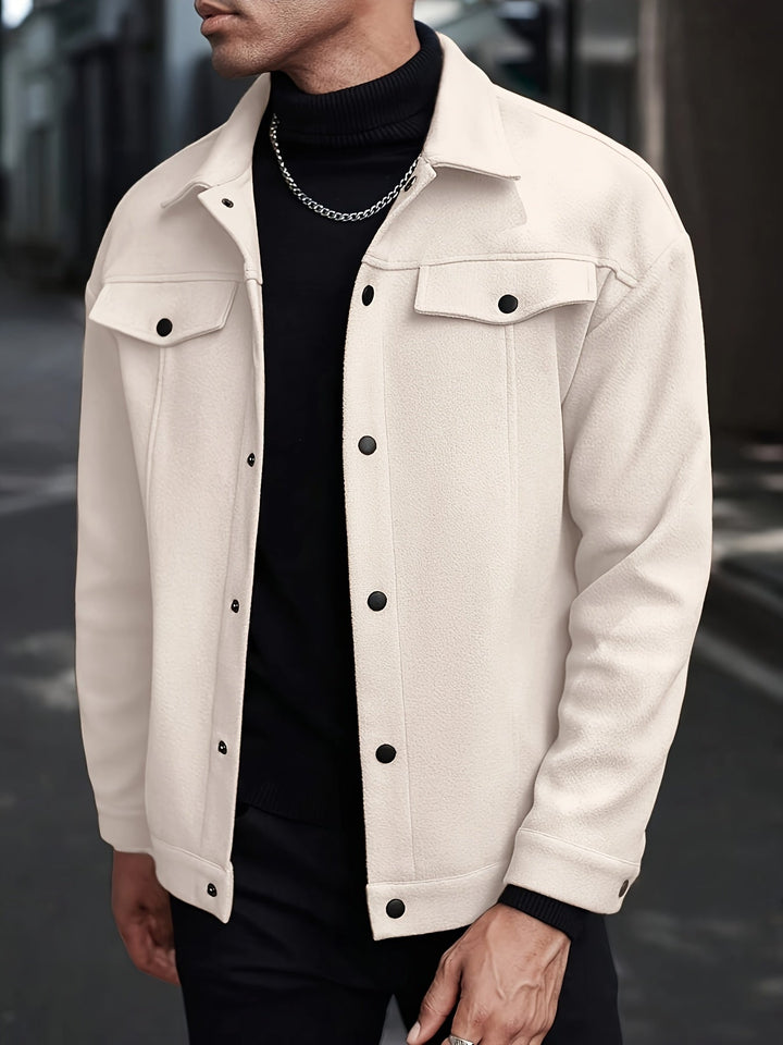 Roderick | Modern Snap-Button Jacka