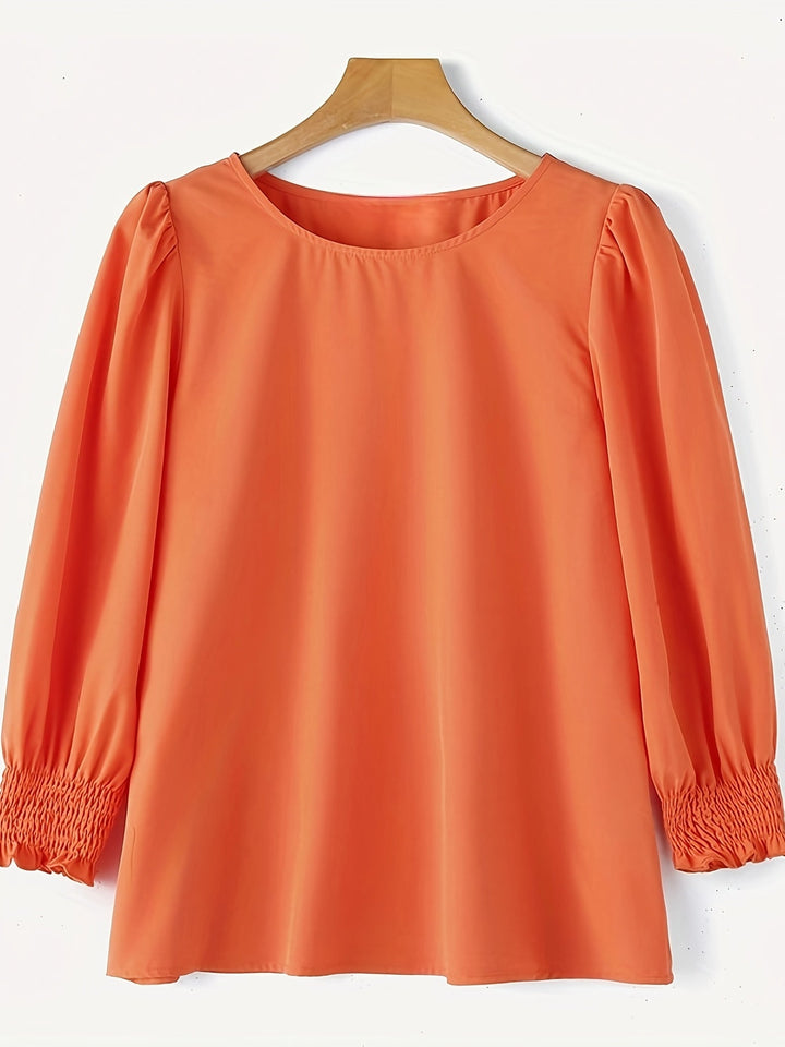 Gwyneth | Elegant Puffärmad Blus