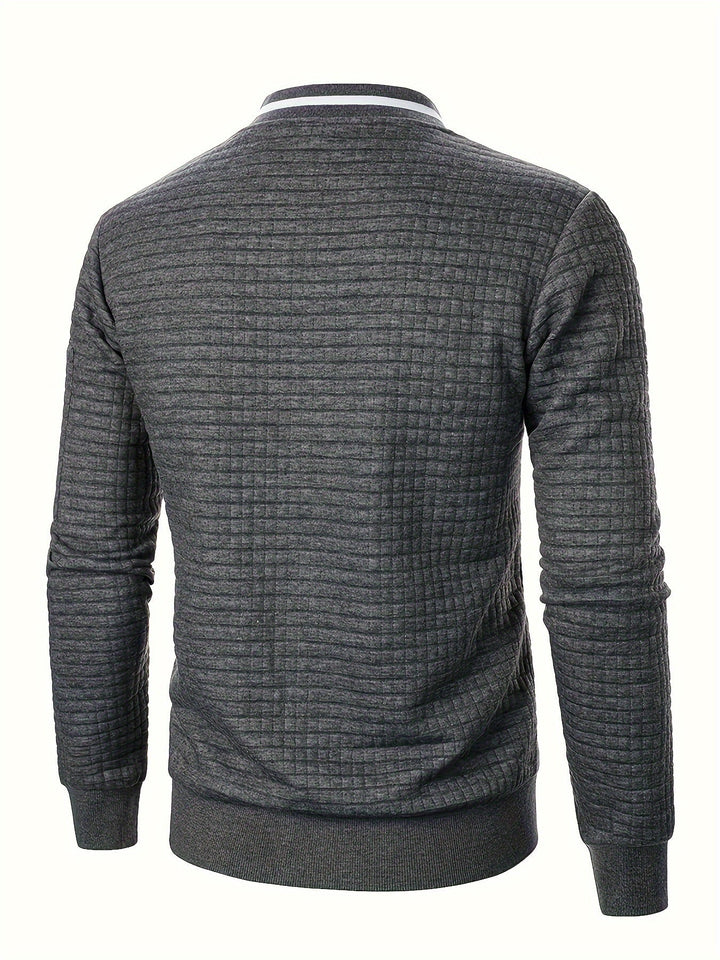 Conrad | Texturerad Zip-Up Jacka
