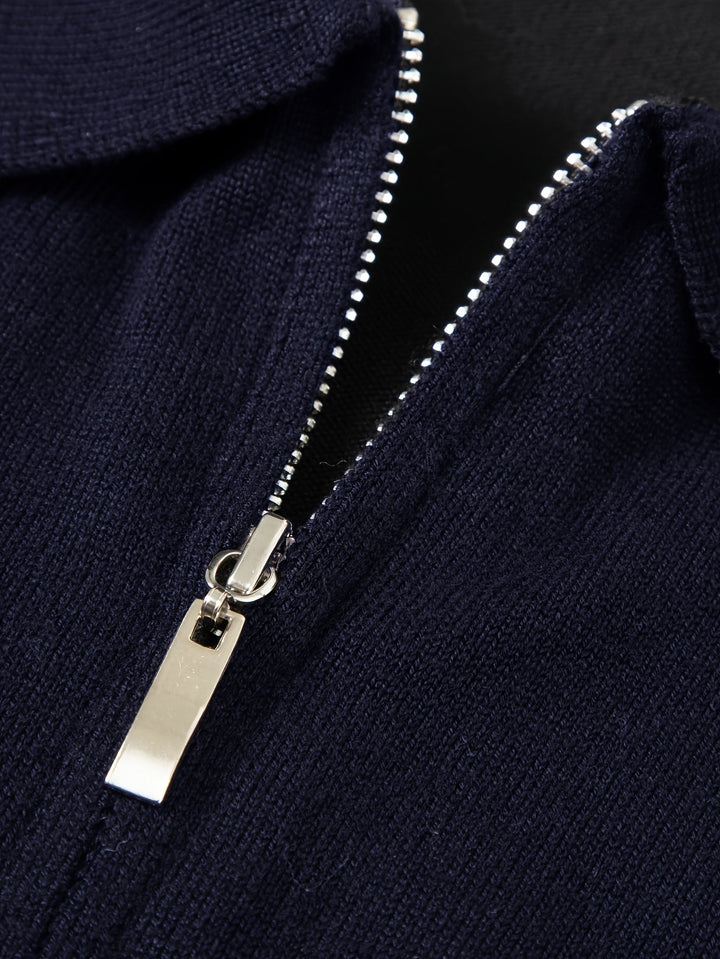 Douglas | Kortdraget Polo Jumper