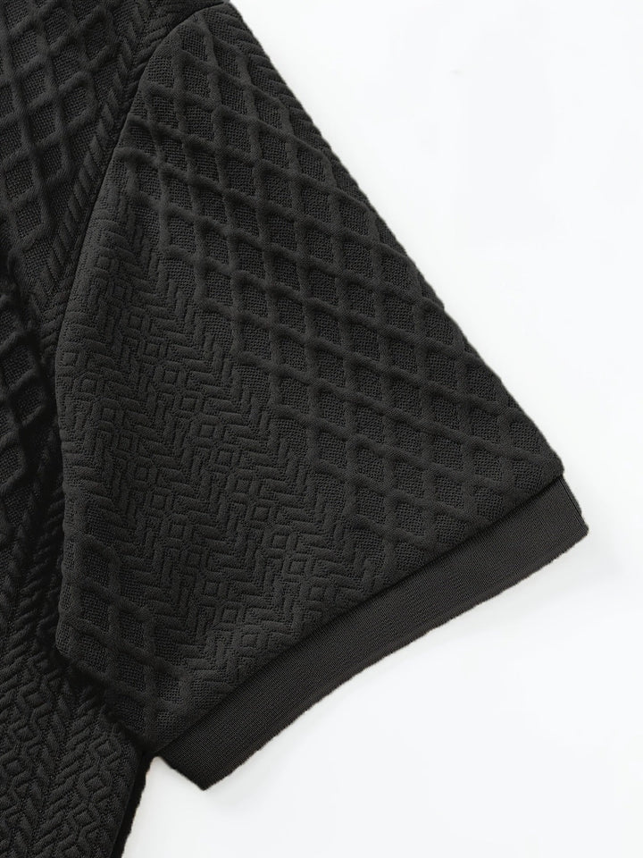 Harrington | Texturerad Affärspolo