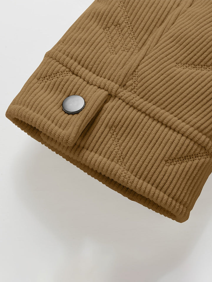 Wallace | Robust Snäppknapp Utility Jacka