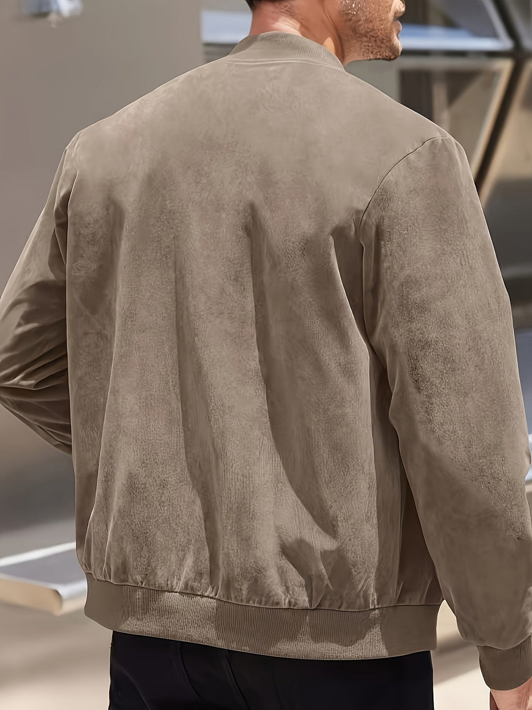 Bradley | Raffinerad Lättvikts Zip-Up Jacka