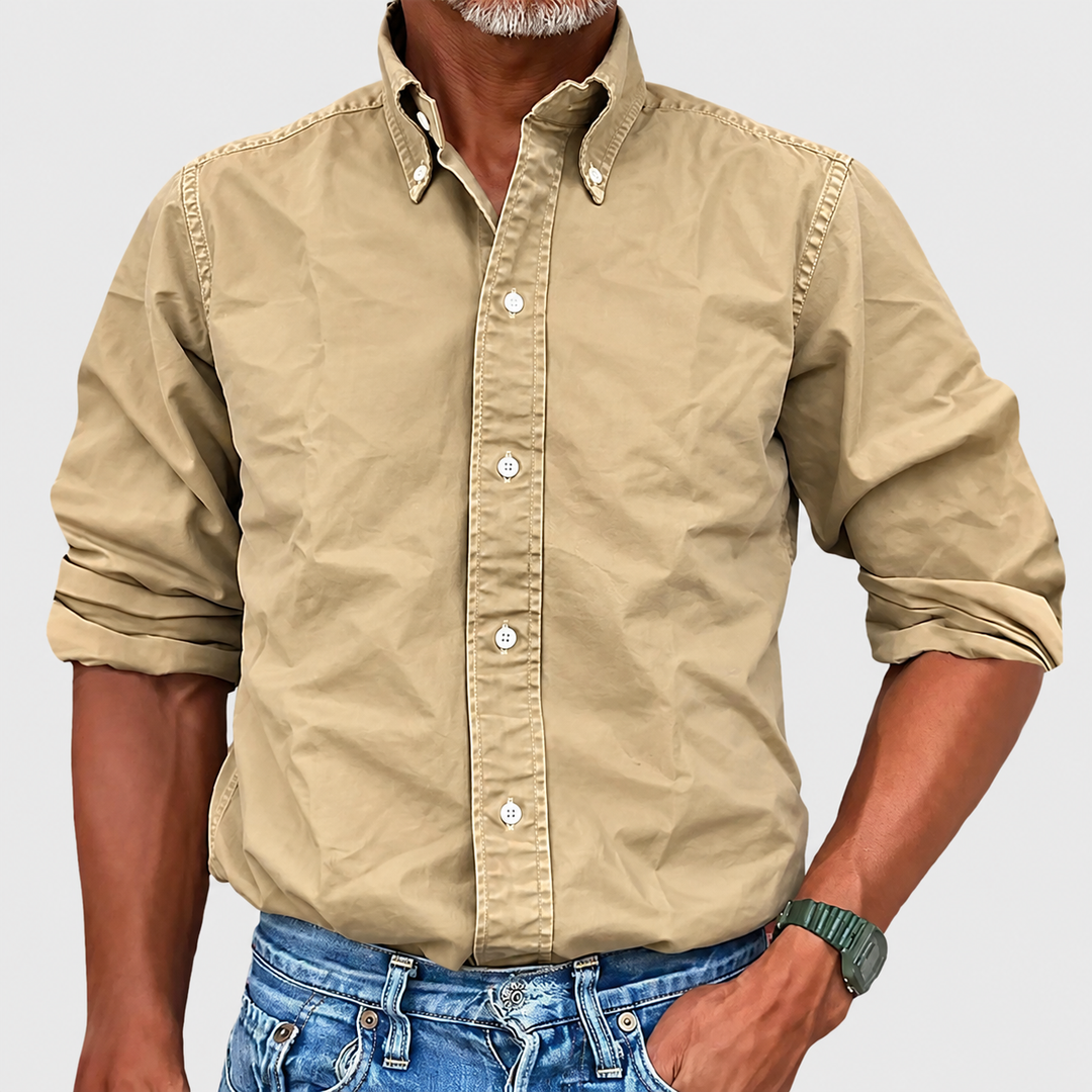 Oliver | Klassisk Button-Down Skjorta