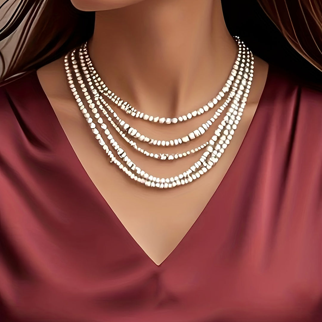 Katherine | Draperad V-ringad Blus