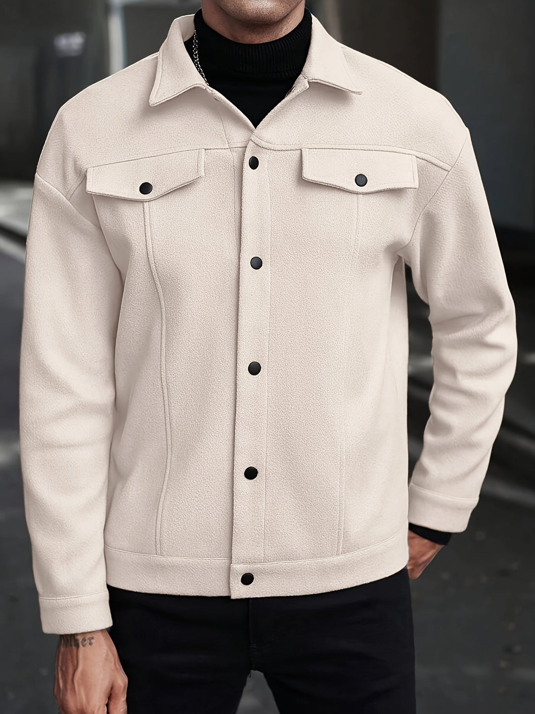 Roderick | Modern Snap-Button Jacka