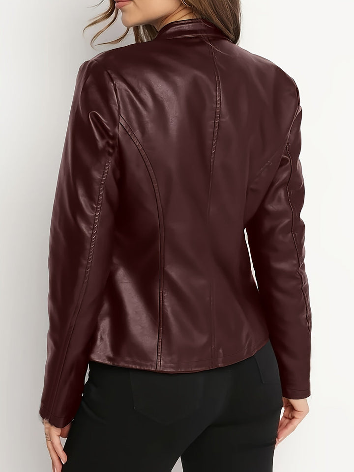 Danielle | Slank Zip-Up Motojacka